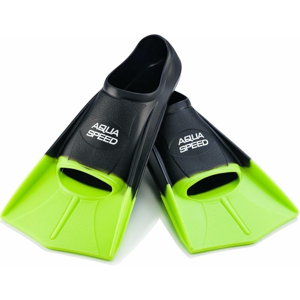 Tréningové plutvy AQUA SPEED - 38 sv.zelená/čierna 31/32 - 37/38