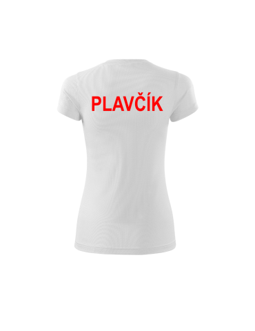 Dámske tričko PLAVČÍK - biela