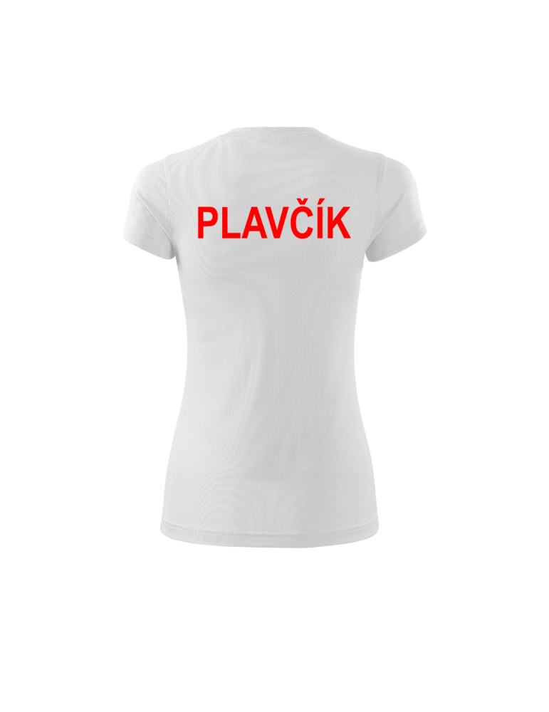 Dámske tričko PLAVČÍK - biela
