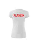 Dámské tričko PLAVČÍK - bílá