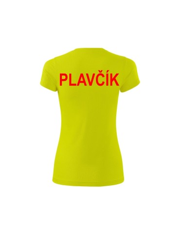 Dámské tričko PLAVČÍK - žlutá