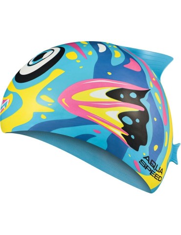 Dětská plavecká čepice ZOO - FISH b.01