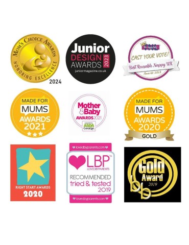 Plavky Happy Nappy - STRAWBERRY FIELD