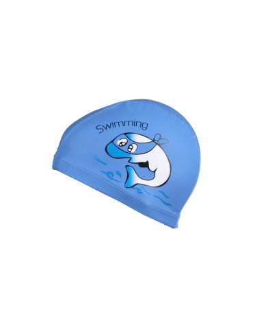 Dolphin dětská plavecká čepice modrá