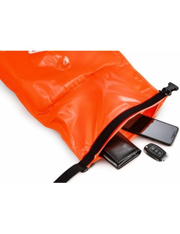 Plavecká bojka a suchý vak Aquaspeed 17l - oranžová