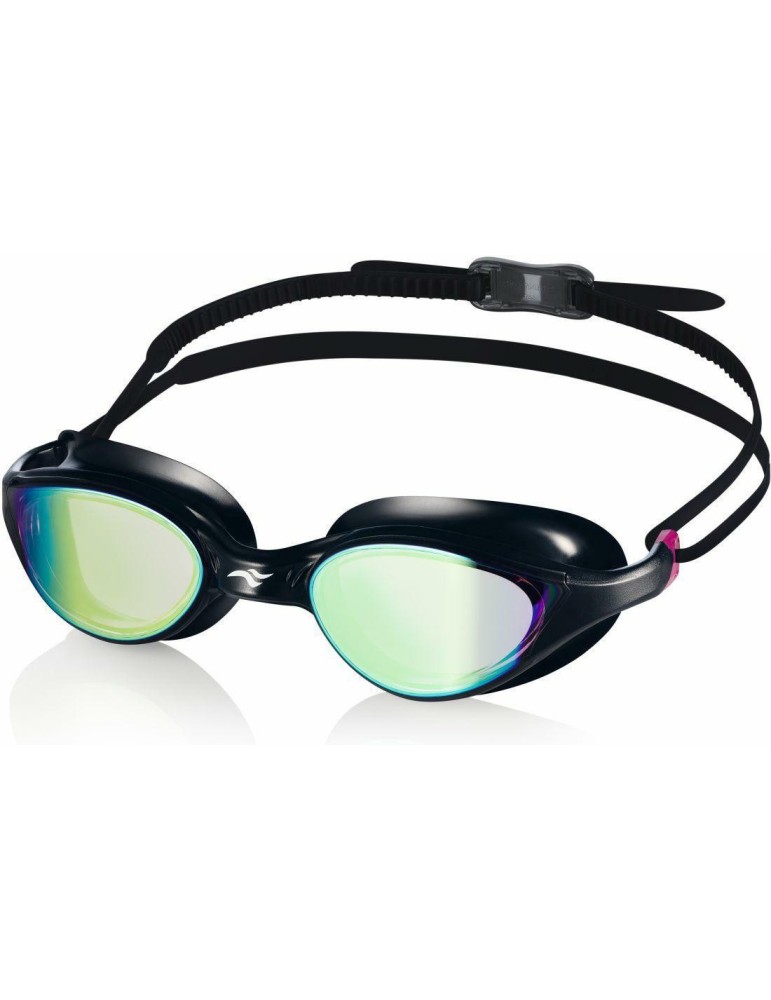 Plavecké okuliare VORTEX MIRROR v pevnom puzdre, 79 čierne