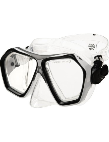 Šnorchlovací set BLAZE + BORNEO v sieťovanom vaku, 05 - biela