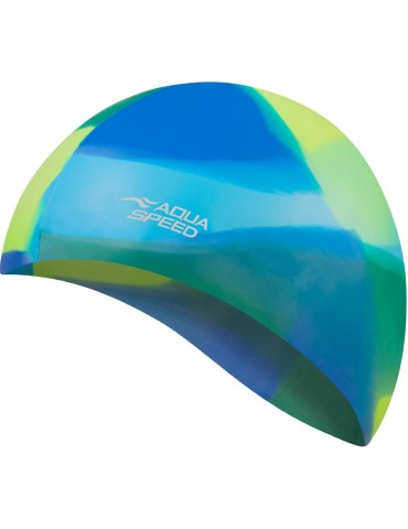 Plavecká čiapka BUNT - farba 94, modro/zelená