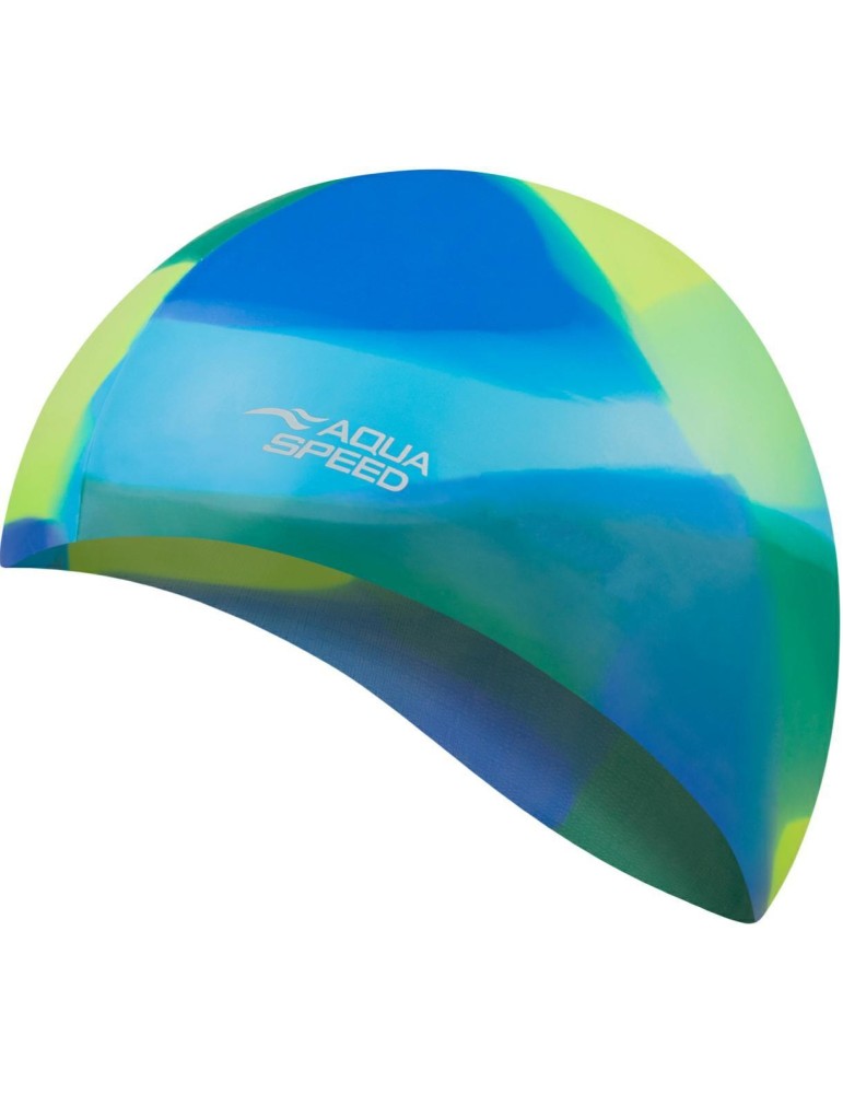 Plavecká čepice BUNT - barva 94, modro/zelená