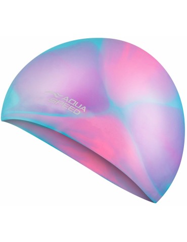 Plavecká čiapka BUNT - farba 36, modro-ružová