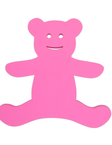 Plavecká doska MACKO ružová (35x33x3, 8cm)