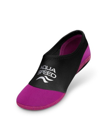 Dětské neoprenové ponožky NEO 19 - fialové 20/21 - 36/37