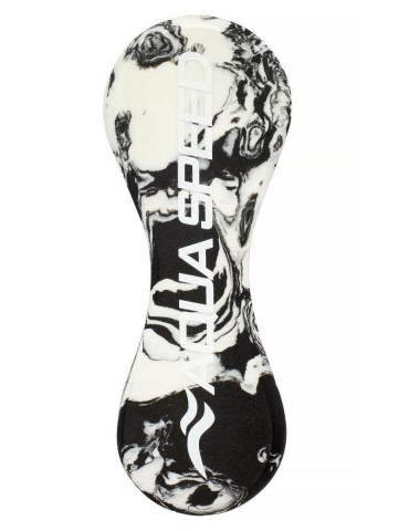 AQUASPEED Pull Buoy 4 SWIRL 05-černobílá