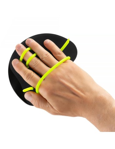 Plavecké tréninkové packy na prsty AQUASPEED – černá