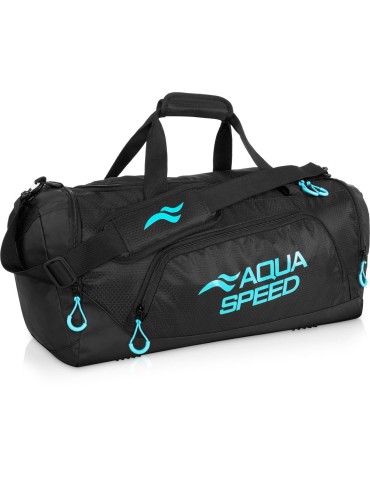 Sportovní taška AQUA-SPEED vel. L – 74 černo/modrá