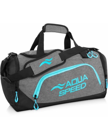 Sportovní taška AQUA-SPEED vel. M – 34 šedá