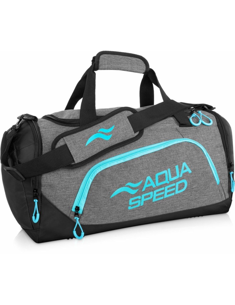 Športová taška AQUA-SPEED veľ. M – 34 sivá
