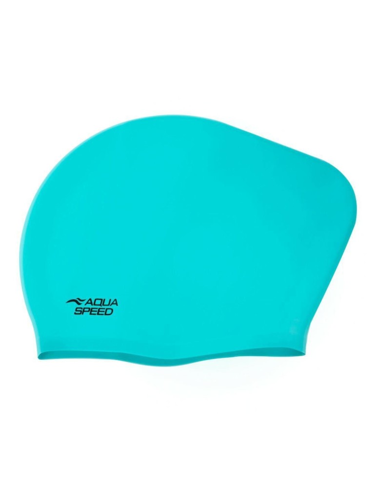 Plavecká čiapka LONG HAIR CAP AQUA-SPEED – 01 tyrkysová