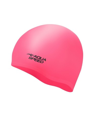 Plavecká čepice LONG HAIR CAP AQUA-SPEED – 03 růžová