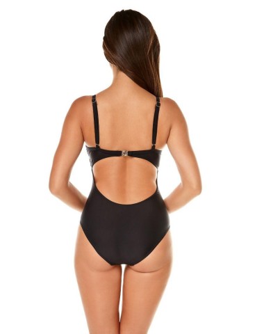 Dámské jednodílné plavky AQUA SPEED EVELYN – 07 černá