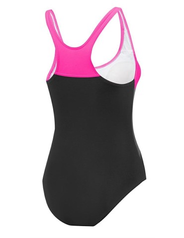 Dámské jednodílné plavky AQUA SPEED BELLA 139 – tmavě růžová