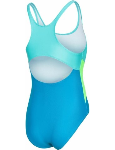 Dívčí jednodílné plavky AQUA SPEED POLA 28 – modro-zelená