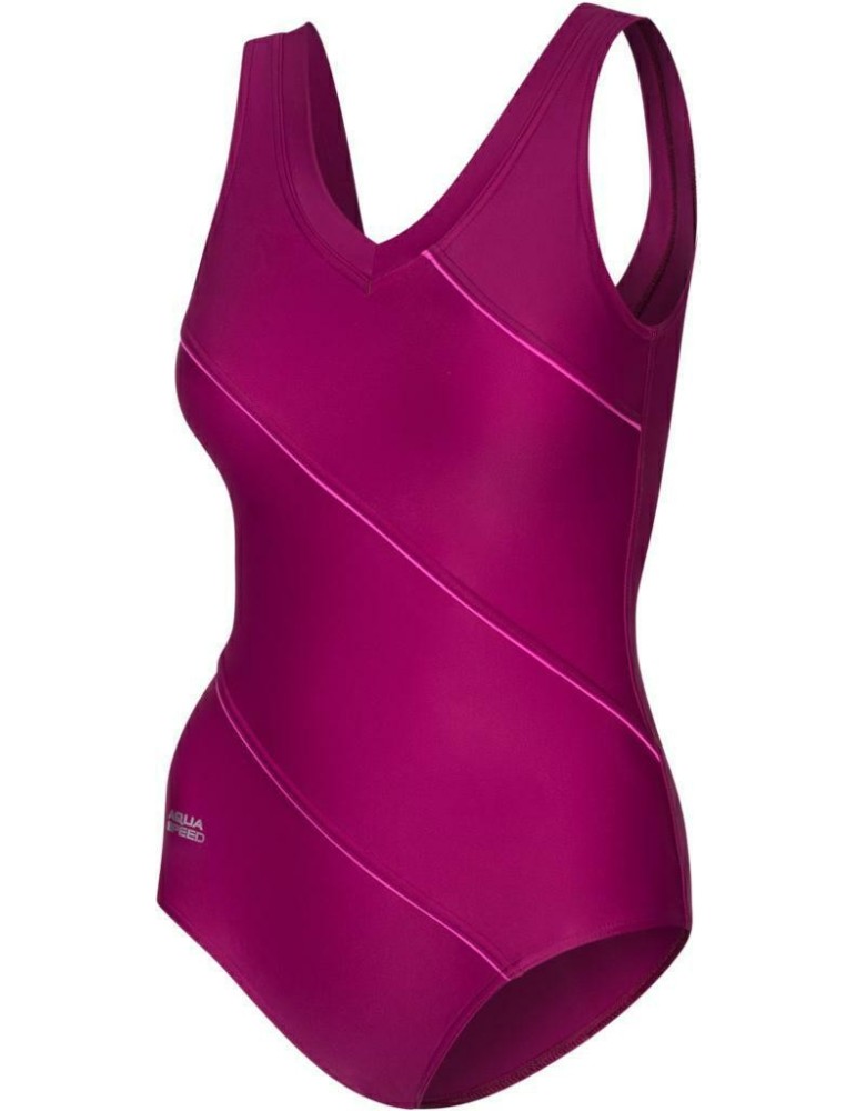 Sophie – dámské jednodílné plavky Aqua-Speed - 33 růžová