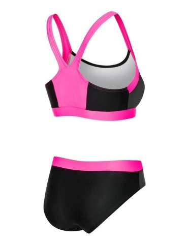 NAOMI Dámské dvojdílné plavky - růžová