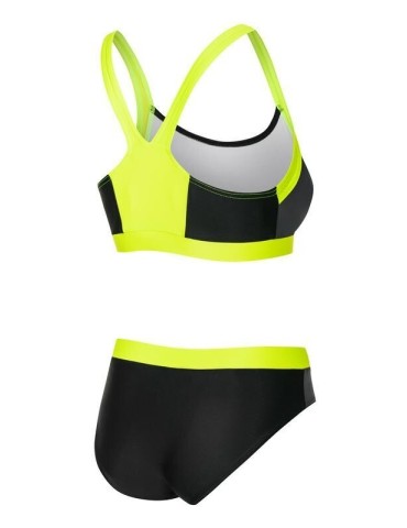 NAOMI Dámské dvoudílné plavky -138 žlutá