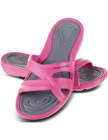 PANAMA Dámské pantofle AQUA SPEED - 03 růžová