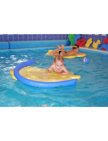 Plavecký ponton ČTYŘLÍSTEK zelený  (71x71x3,8cm)