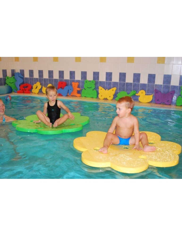 Plavecký ponton ČTYŘLÍSTEK zelený  (71x71x3,8cm)