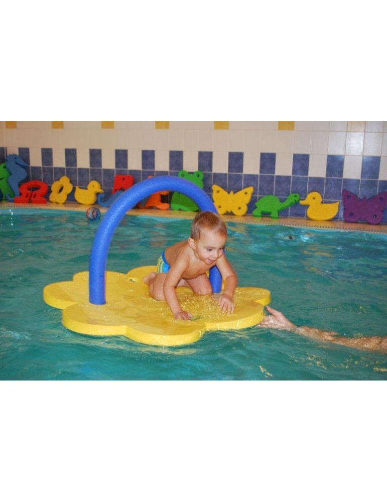 Plavecký ponton ČTYŘLÍSTEK zelený  (71x71x3,8cm)