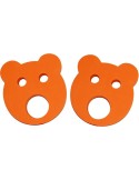 Nadlehčovací kroužky MEDVÍDEK (oranžové)