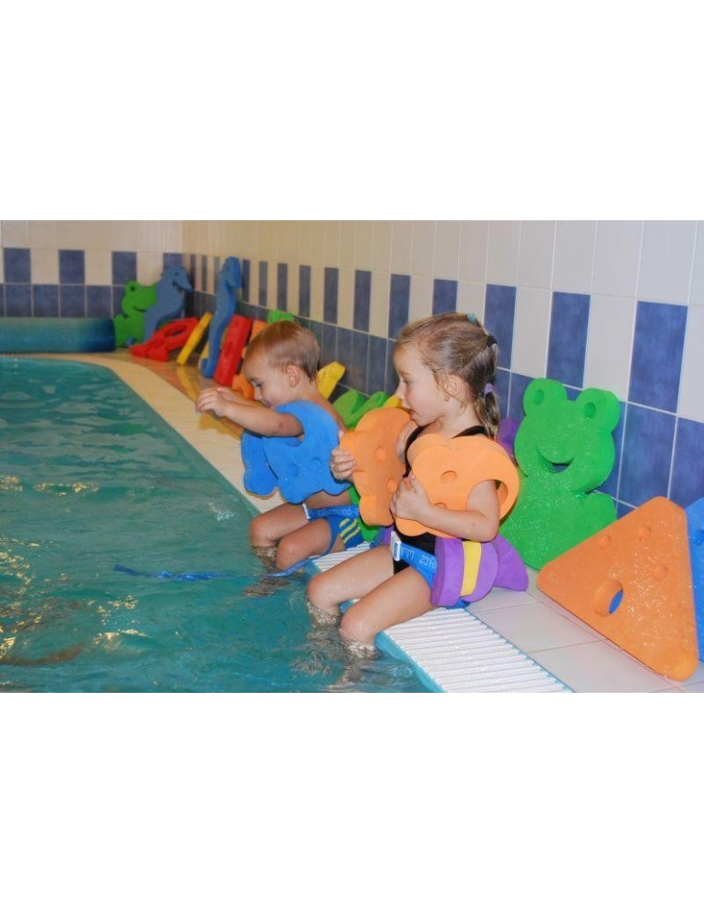 Nadlehčovací kroužky MEDVÍDEK (oranžové)